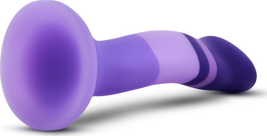 Avant D2 Dildo με Βεντούζα Purple Rain 19cm