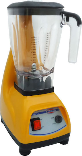 Johny AK/12 ECO Commercial Blender 1.2kW Yellow with Jug Capacity 2.5lt 24.5x18x45cm