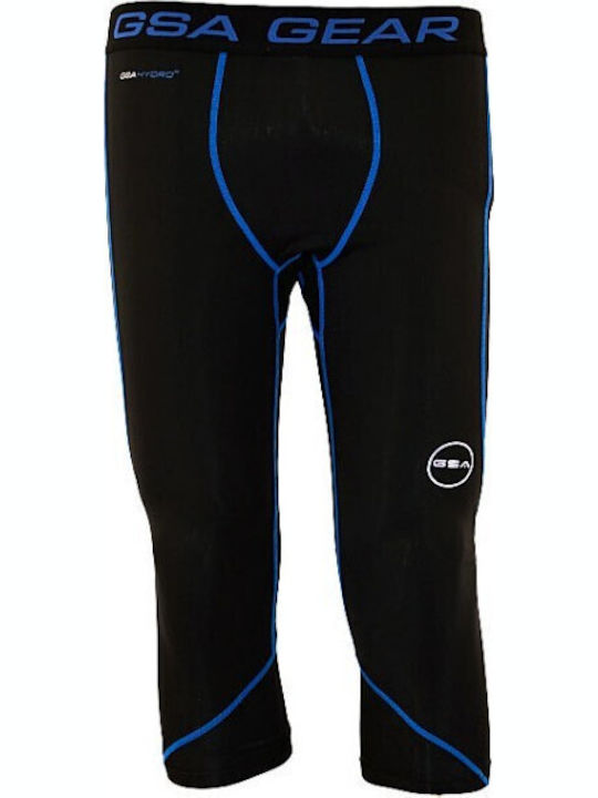 GSA Orbitmile 3/4 Leggings Ανδρικό Αθλητικό Κολάν Compression Capri Μαύρο GSA Orbitmile 3/4 Leggings Ανδρικό Αθλητικό Κολάν Compression Capri Μαύρο