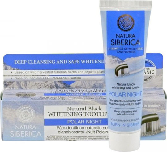 Natura Siberica Polar Night Toothpaste with Activated Carbon for Whitening 100gr