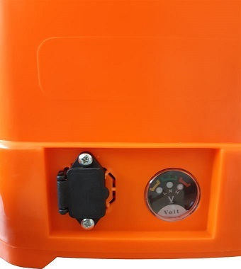 Viospec Εlletra Dalia Backpack Sprayer 12V with Battery 8Ah with Capacity 16lt 4bar