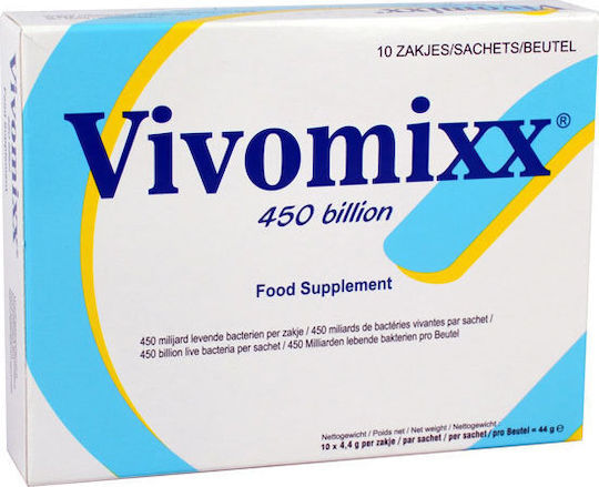 AM Health Vivomixx 450 Billion Live Bacteria Συμπλήρωμα με Προβιοτικά 10 φακελίσκοι