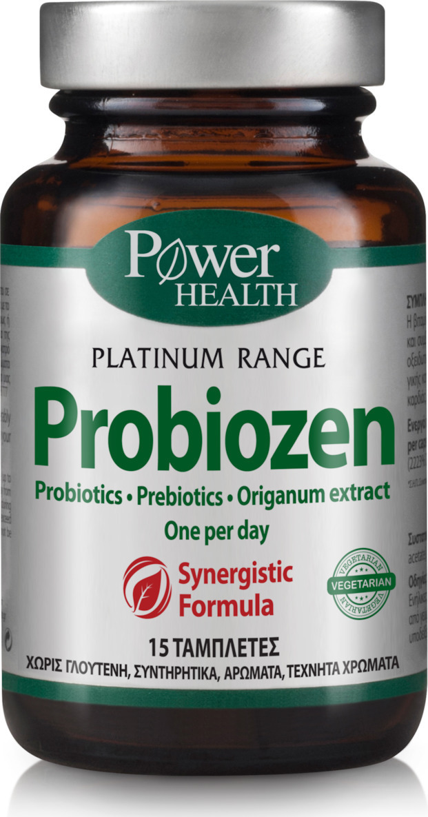 Power Health Classics Platinum Probiozen 15 ταμπλέτες | Skroutz.gr