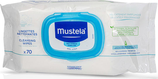 Mustela Μωρομάντηλα 70τμχ