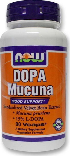 Now Foods Dopa Mucuna 90 вегетариански капсули