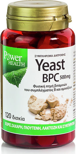 Power Health Power Yeast 120 ταμπλέτες