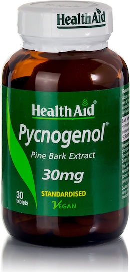 Health Aid Pycnogenol 30mg 30 ταμπλέτες