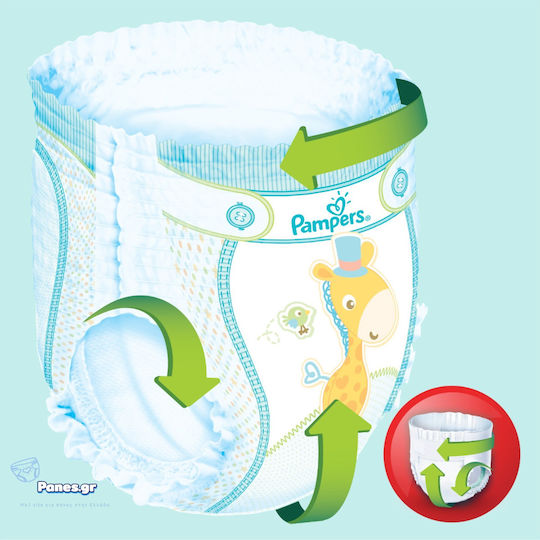 Pampers Πάνες Βρακάκι Pants No. 3 για 6-11kg 60τμχ