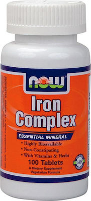 Now Foods Iron Complex 100 ταμπλέτες