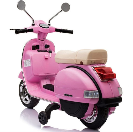 Παιδική Μηχανή Licensed Vespa Ηλεκτροκίνητη 12 Volt Ροζ