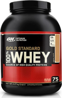 Optimum Nutrition Gold Standard 100% Whey Πρωτεΐνη Ορού Γάλακτος Χωρίς Γλουτένη με Γεύση Extreme Milk Chocolate 2.273kg