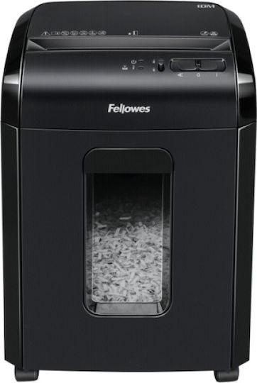 Fellowes Powershred 10M Cross Cut 12-Sheet Paper Shredder