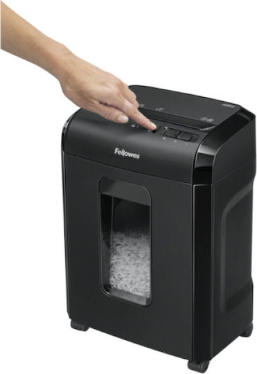 Fellowes Καταστροφέας Εγγράφων Powershred 10M Cross Cut 12 Φύλλων με Κάδο 19lt