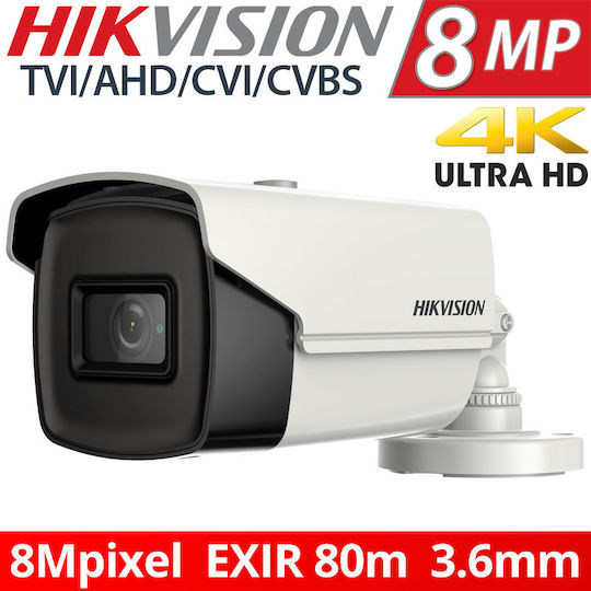 Hikvision DS-2CE16U1T-IT5F CCTV Surveillance Camera 4K Waterproof with Lens 3.6mm