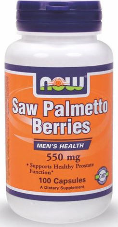 Now Foods Saw Palmetto 550mg 100 κάψουλες