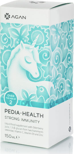 Agan Pedia Health Strong Immunity Συμπλήρωμα για την Ενίσχυση του Ανοσοποιητικού 150ml