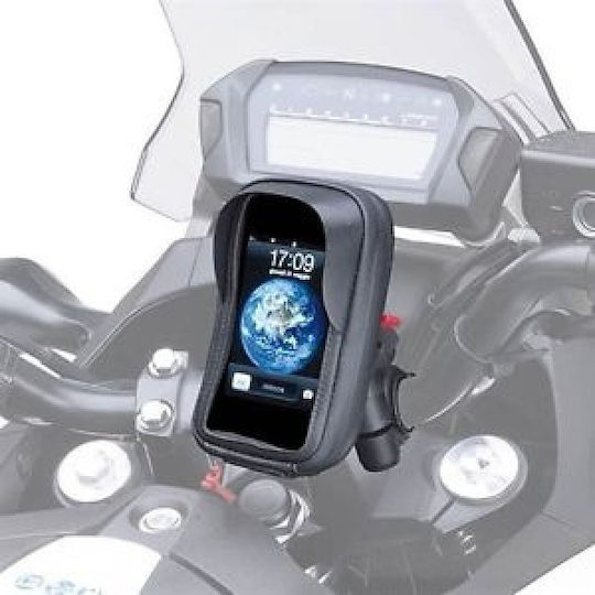 Givi Βάση GPS Μοτοσυκλέτας με Θήκη για το Τιμόνι iPhone 5