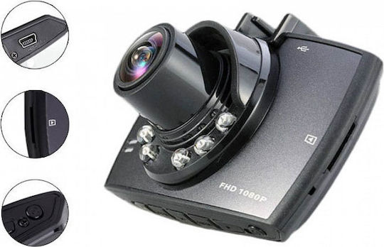 Factory DVRG30 Κάμερα DVR Αυτοκινήτου 1080P με Οθόνη 2.7"