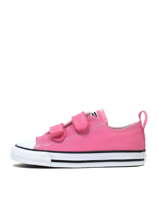 CHUCK TAYLOR ALL STAR 2V Παιδικά Sneakers με Σκρατς Ροζ