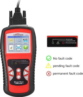 Konnwei Car Diagnostics Digital Tool OBD 2