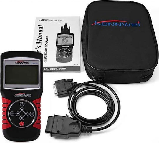 Konnwei Instrument de diagnosticare auto Digital OBD 2 cu Cablu