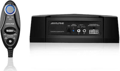 Alpine Self-amplified Car Audio Subwoofer 8" 80W RMS with Box