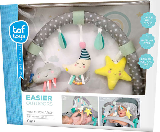 Taf Toys Bar Light Toy for Stroller Mini Moon for 0++ Months