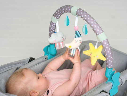Taf Toys Bar Light Toy for Stroller Mini Moon for 0++ Months