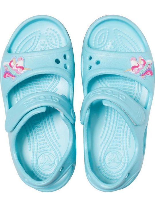 Funlab Unicorn Charm Children's Anatomical Beach Shoes Light Blue