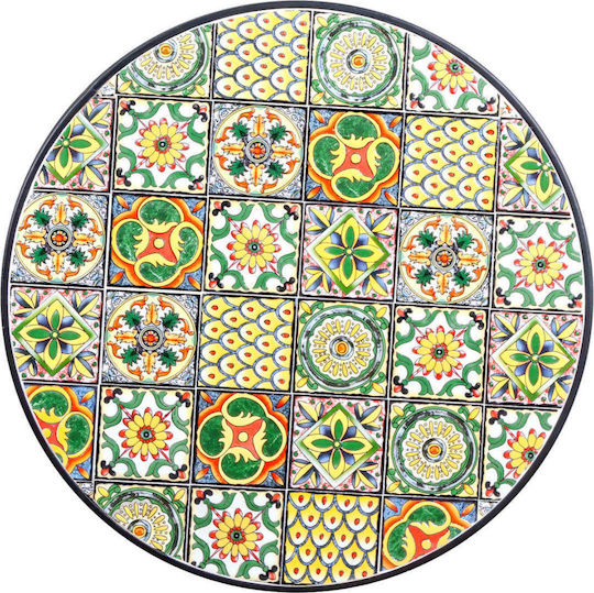 Masă Cafe Naxos 60x60x75buc Multicolor Masă Cafe Naxos 60x60x75buc Multicolor