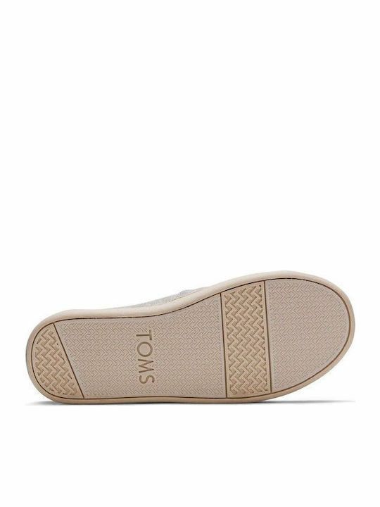 Kids Espradrilles Slip-On Gray Crosshatch Youth