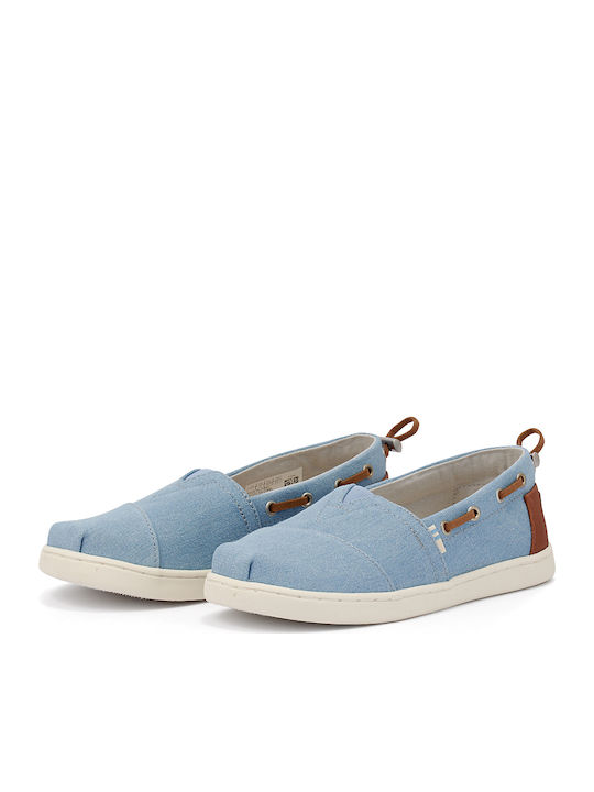 Kids Espradrilles Slip-On Light Blue Espadrilles
