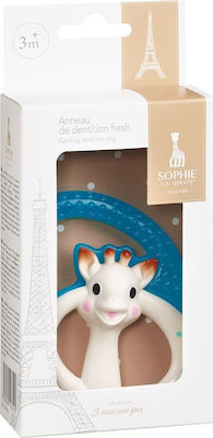 Sophie La Girafe Sophie the Giraffe Teething Ring with Gel made of Silicone for 3 m+ 1pcs