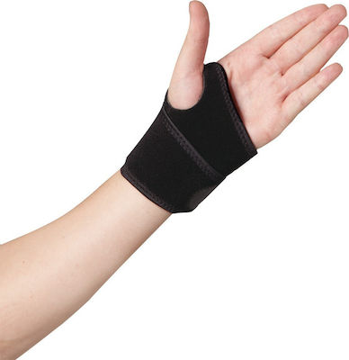 Alfa Care AC–1011Α Forearm Splint with Thumb Neoprene Black