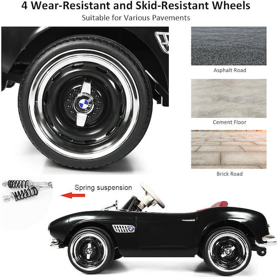 BMW 507 Μονοθέσιο Licensed 12 Volt Μαύρο