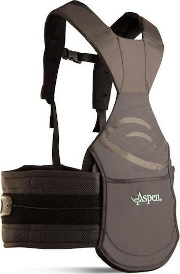Aspen Horizon 456 Ρυθμιζόμενος Νάρθηκας Κορμού σε Μαύρο Χρώμα