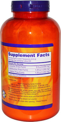 Now Foods Branched Chain Amino Acid 340gr Ungesüßt