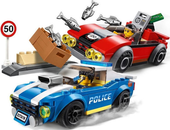 LEGO City Police Highway Arrest για 5+ Ετών 185τμχ