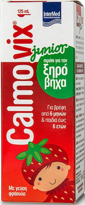 Intermed Calmovix Junior Syrup for Dry Cough Strawberry 125ml