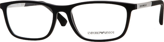 Emporio Armani Мъжки Рамки За Очилa Черни EA3069 5063