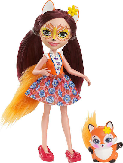Mattel Felicity Fox & Flick Puppe für 4+ Jahre+ Jahre 15cm. (Verschiedene Designs/Sortimente von Designs) 1 Stk