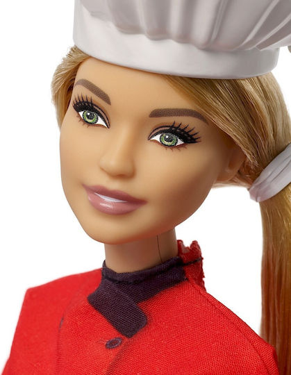 Barbie You Can be Anything Σεφ Κούκλα για 3+ ετών+ Ετών