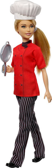Barbie You Can be Anything Σεφ Κούκλα για 3+ ετών+ Ετών