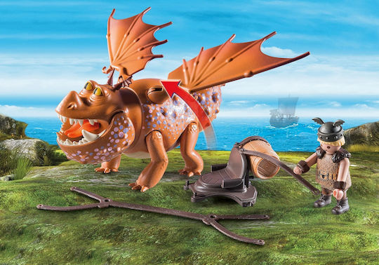 Playmobil Дракони Whalebone and Meatballs за 4+ години години