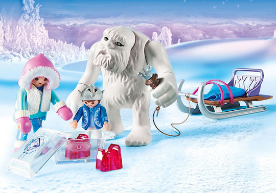 Playmobil Магия Snow Roll with sledge за 4+ години години