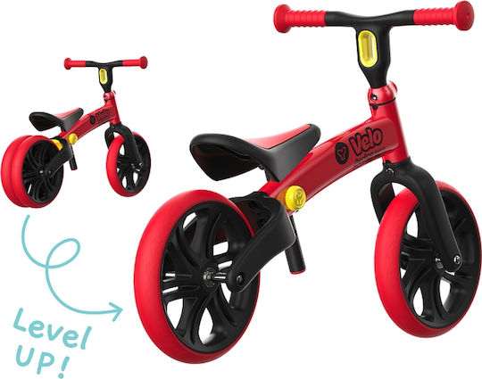 Y Volution Παιδικό Ποδήλατο Ισορροπίας Velo Refresh Κόκκινο