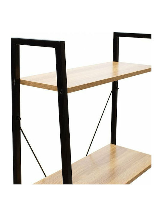 Етажерка Ramon Естествено - черно 60x23x145.5см.