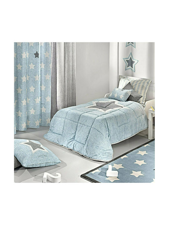 Saint Clair Pirineo Детски Плик за Завивка Единичен Памучен Синьо 160x220бр