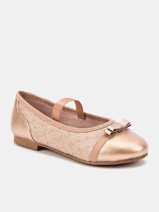 Mayoral Kids Ballerinas with Elastic Strap Pink