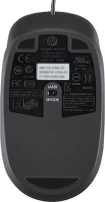 HP Laser 1000 DPI Magazin online Mouse Negru